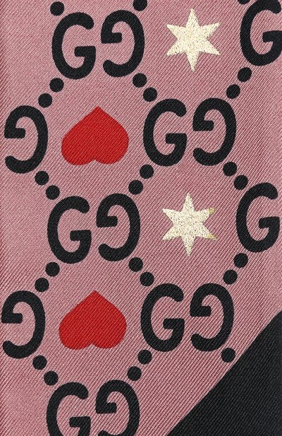 Шелковый шарф-бандо GUCCI, арт. 609702/3G001, фото 2