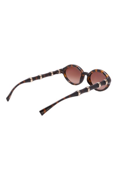Солнцезащитные очки GUCCI коричневого цвета по цене 48950 руб., арт. GG2059S 002, фото 4 Солнцезащитные очки GUCCI, арт. GG2059S 002, фото 4