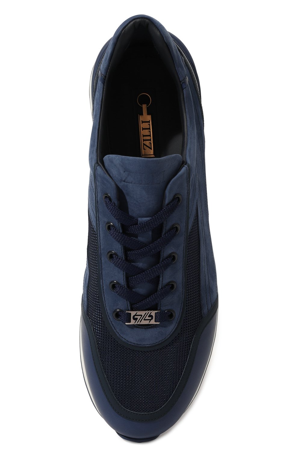 Комбинированные кроссовки ZILLI, арт. MDZ-TT221-DM017/001X, фото 6