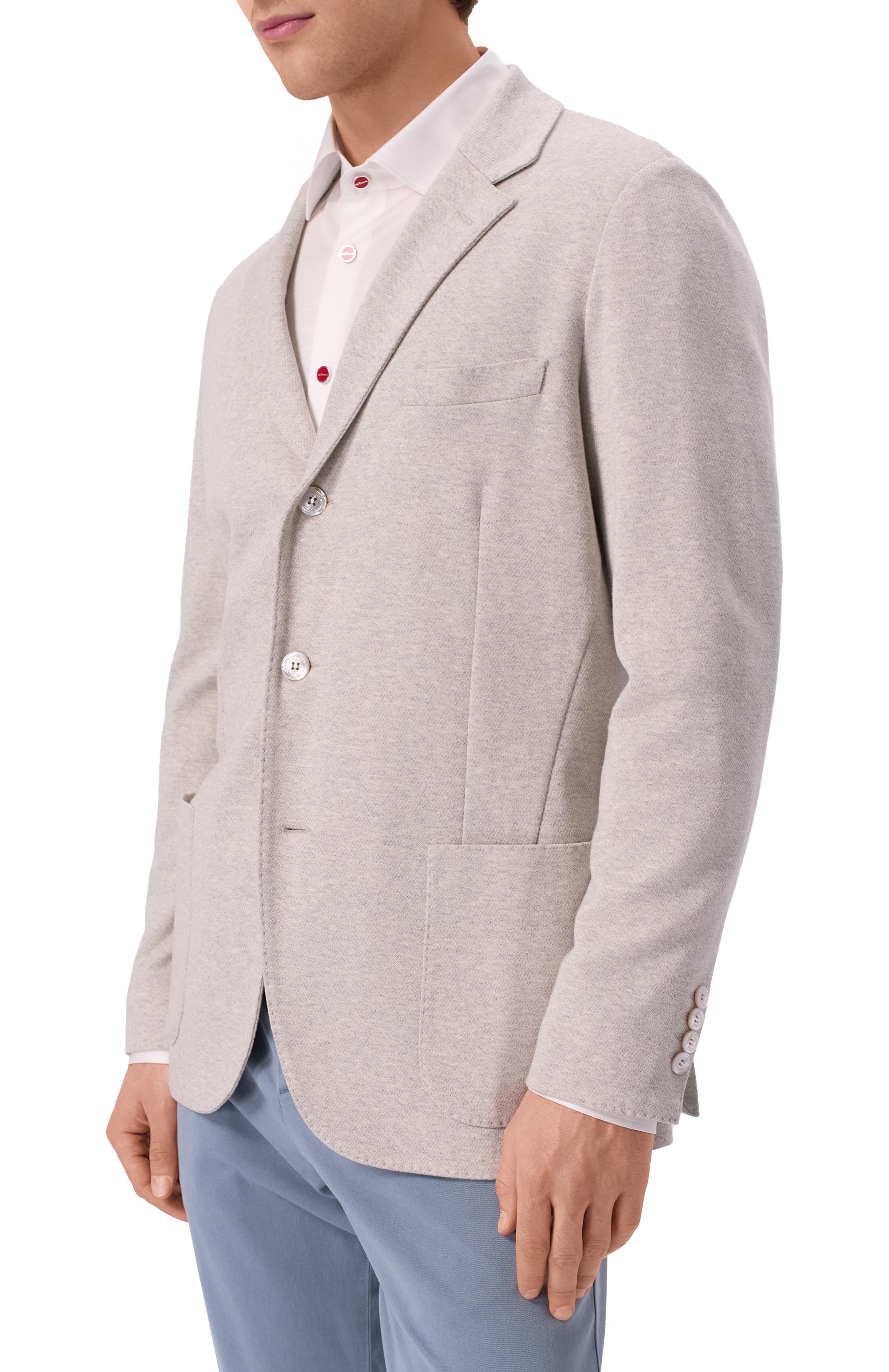 Пиджак из шерсти и хлопка STEFANO RICCI, арт. MDJ1200281/4718, фото 4