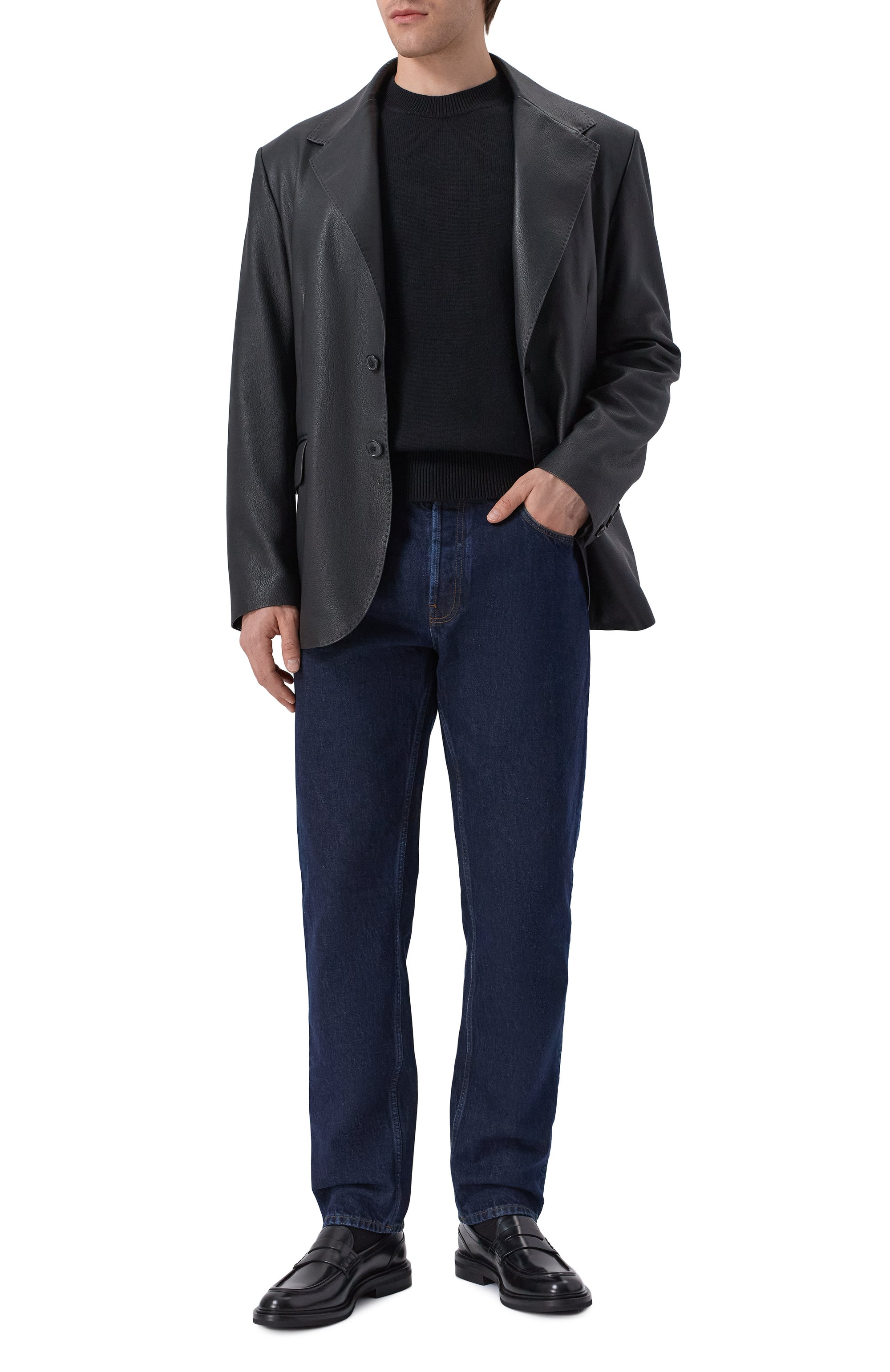 Кожаный пиджак MVST, арт. M25.1PM.J004/CERV0 SILKY, фото 2