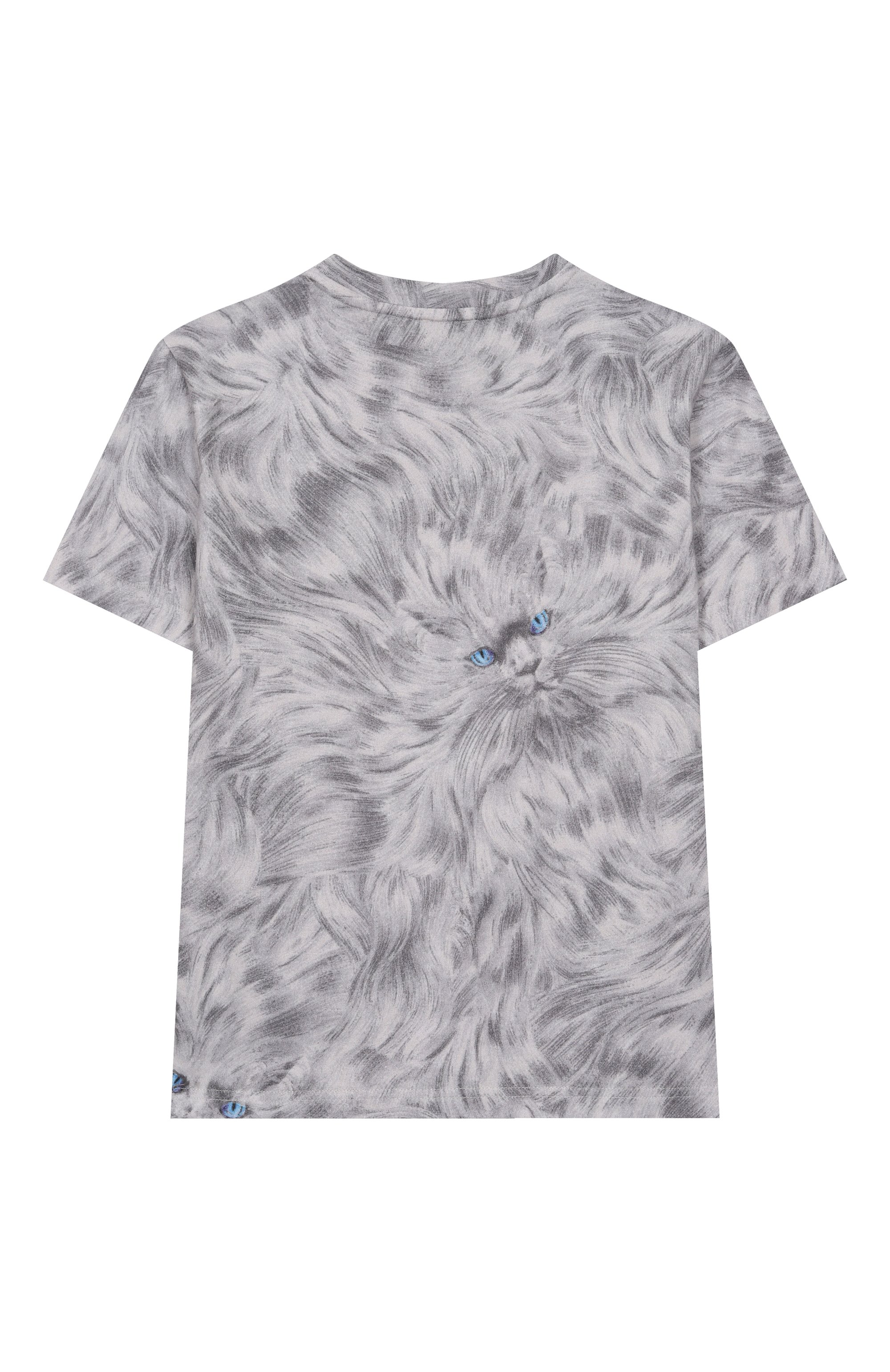 Хлопковая футболка GIVENCHY серого цвета по цене 33950 руб., арт. H30969, фото 2 Хлопковая футболка GIVENCHY, арт. H30969, фото 2