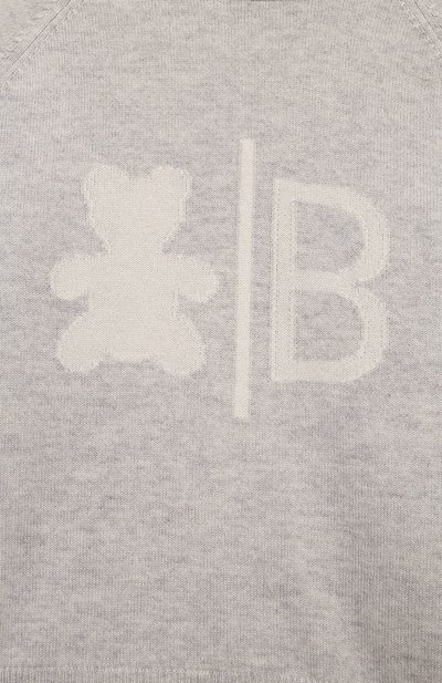 Кашемировый пуловер BRUNELLO CUCINELLI светло-серого цвета по цене 59950 руб., арт. B22M15400V, фото 3 Кашемировый пуловер BRUNELLO CUCINELLI, арт. B22M15400V, фото 3