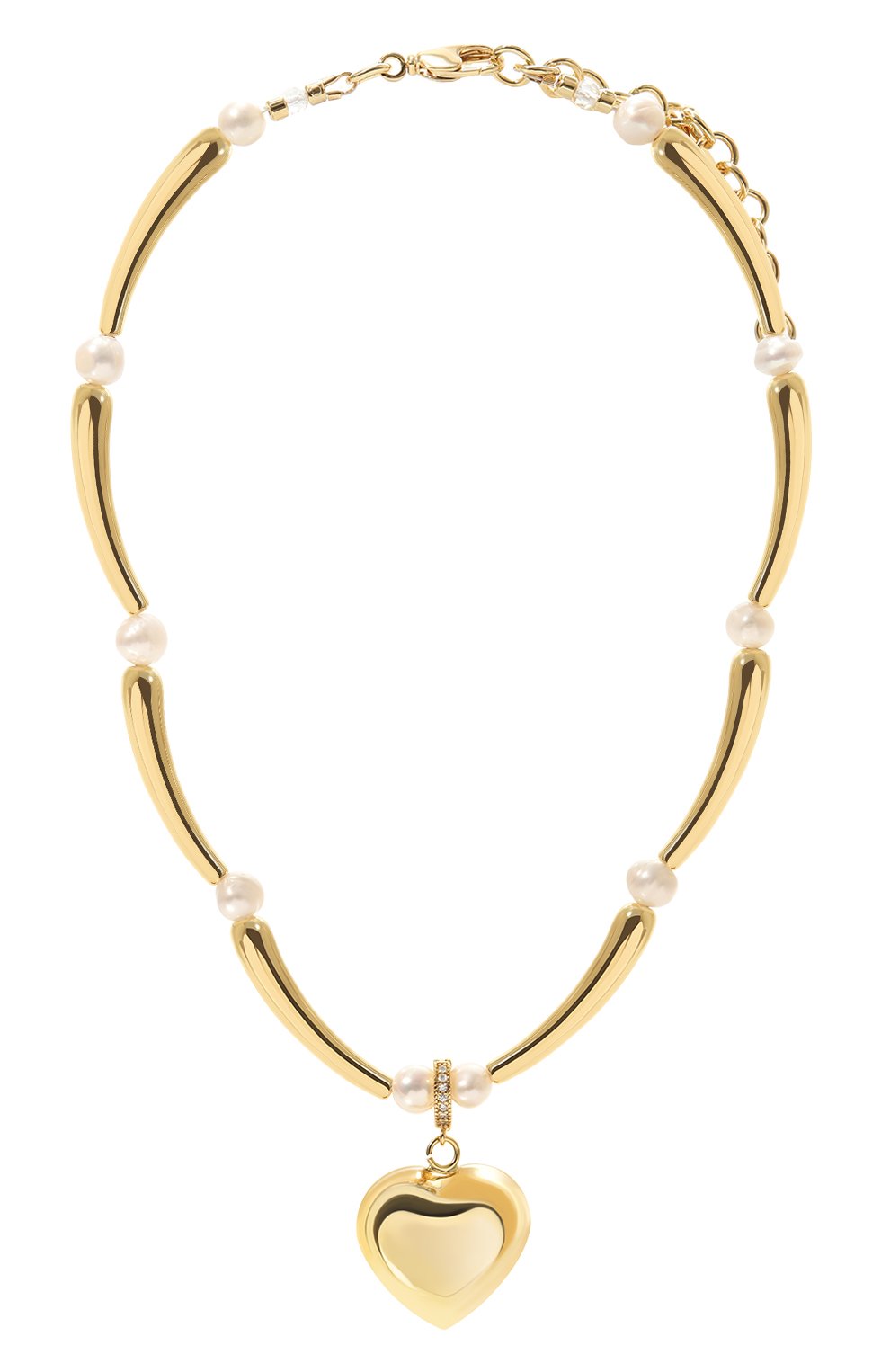 Колье BLUEJAY золотого цвета по цене 19800 руб., арт. BJ-BBH, фото 1 Колье BLUEJAY, арт. BJ-BBH, фото 1