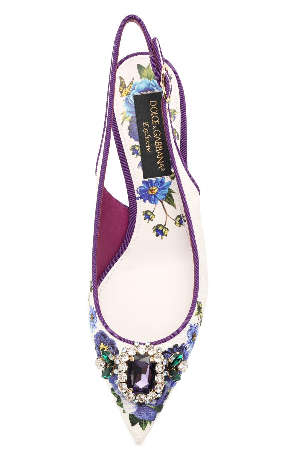 Кожаные туфли DOLCE & GABBANA, арт. CG0450/B9M99, фото 5