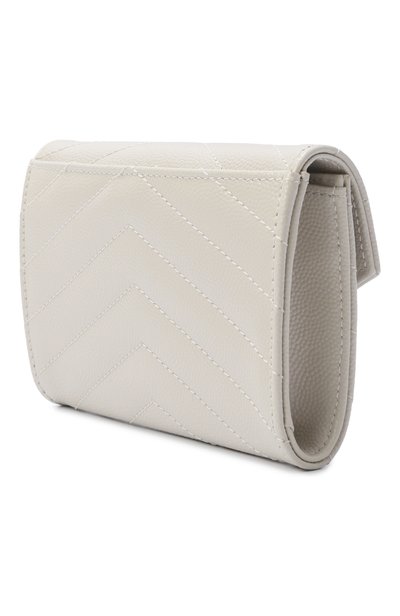 Женский кожаный кошелек monogram SAINT LAURENT, арт. 414404/B0W01