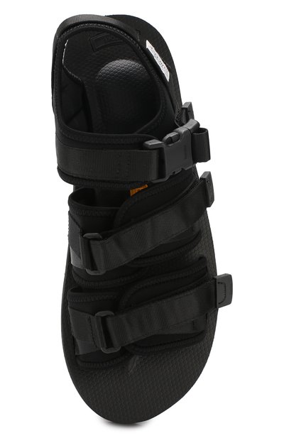 Текстильные сандалии SUICOKE черного цвета по цене 21850 руб., арт. 0G-052V, фото 5 Текстильные сандалии SUICOKE, арт. 0G-052V, фото 5