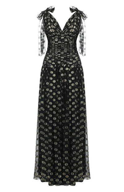 Женское шелковое платье-макси DOLCE & GABBANA, арт. F6C1TT/HJMBI
