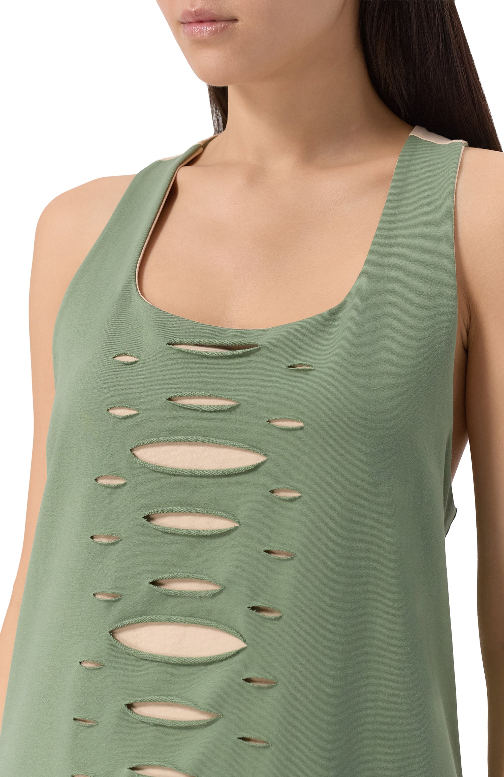 Двусторонний топ MIDGARD PARIS разноцветного цвета по цене 25000 руб., арт. TT101-FR-GR, фото 5 Двусторонний топ MIDGARD PARIS, арт. TT101-FR-GR, фото 5