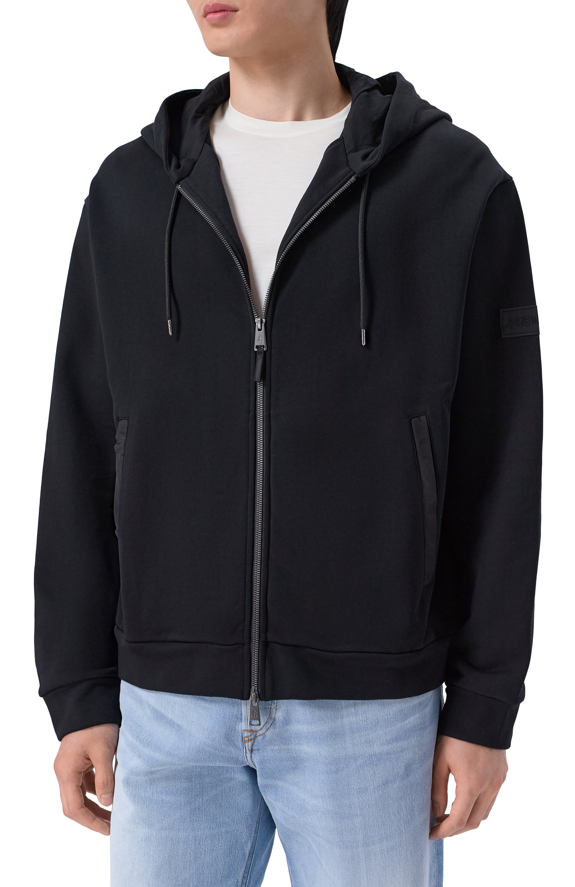 Хлопковая толстовка PREMIATA черного цвета по цене 39950 руб., арт. PA1034, фото 3 Хлопковая толстовка PREMIATA, арт. PA1034, фото 3