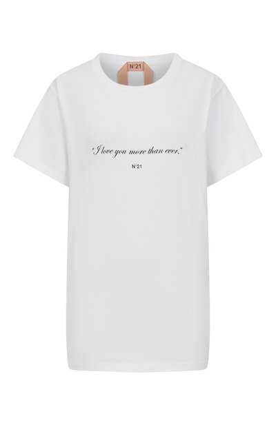 Женская хлопковая футболка N21, арт. F081/6328