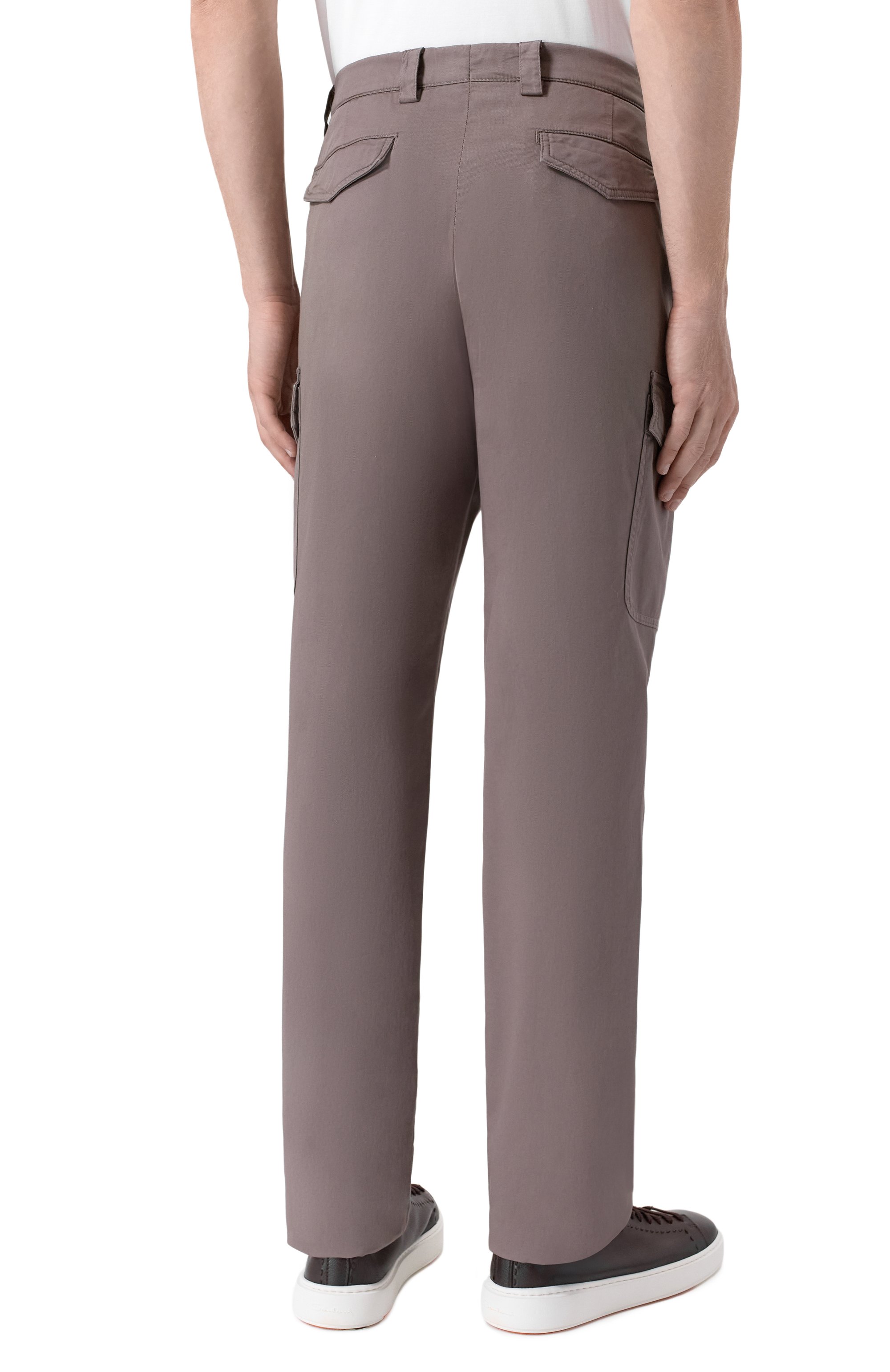 Хлопковые брюки-карго BRUNELLO CUCINELLI, арт. M289LE1890, фото 4