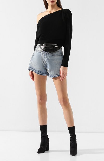 Шерстяной пуловер ALEXANDERWANG.T черного цвета по цене 49950 руб., арт. 4K191058, фото 2 Шерстяной пуловер ALEXANDERWANG.T, арт. 4K191058, фото 2