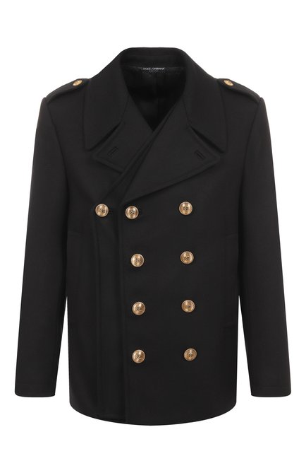 Мужское шерстяное пальто DOLCE & GABBANA, арт. G053DT/FU293