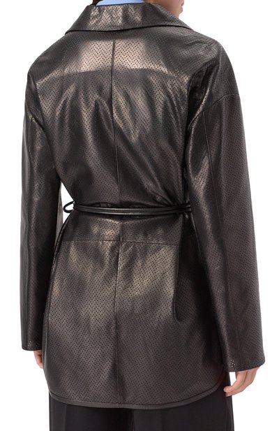 Кожаная куртка KITON, арт. D59672K0919F02, фото 4