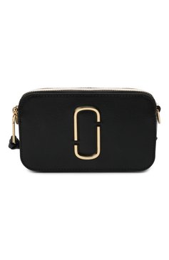Женская сумка snapshot small MARC JACOBS (THE) черного цвета, арт. M0014146 | Фото 1 (Материал: Натуральная кожа; Ремень/цепочка: На ремешке; Сумки-технические: Сумки через плечо; Размер: small; Драгоценные камни: Проставлено; Материал сплава: Проставлено)
