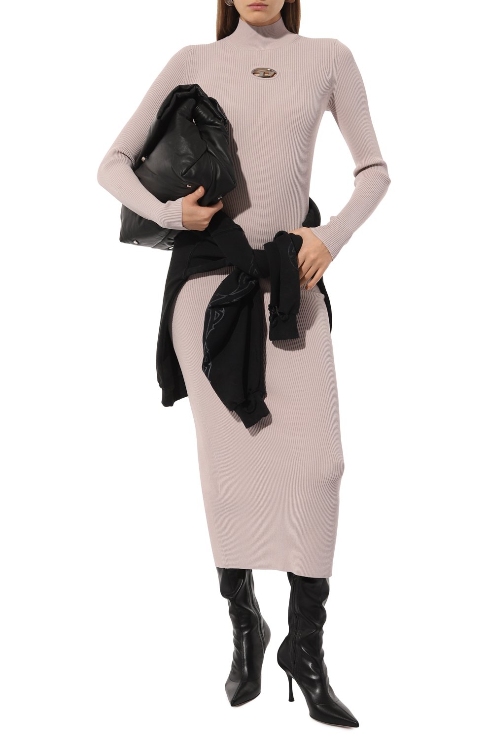 Платье из вискозы DIESEL, арт. A14186/0DLAX, фото 2