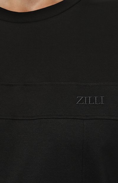 Хлопковая футболка ZILLI, арт. TSR001M0110VZI0P0, фото 5