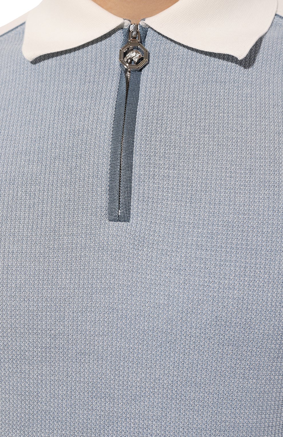 Поло из шелка и хлопка STEFANO RICCI, арт. K616320P31/F23131, фото 5