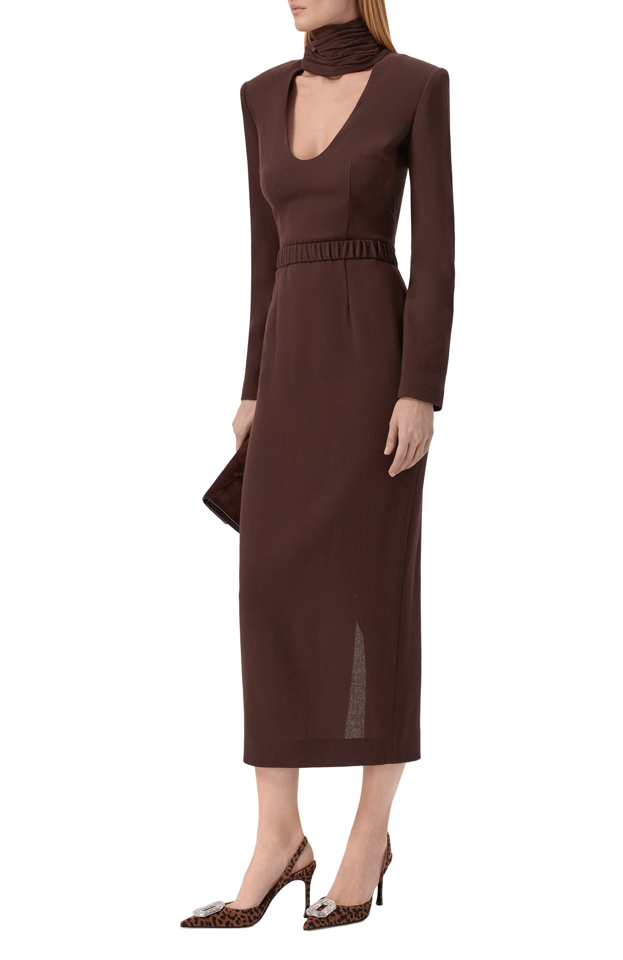 Замшевые туфл�и camelia sling 90 AMINA MUADDI, арт. CAMELIA SLING/SUEDE, фото 3