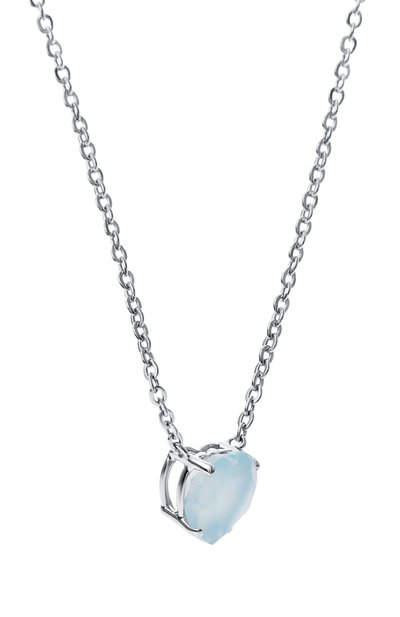 Кулон c агатом cartoon hearts MOONKA, арт. HRT-925SL-NK-AGT-BL, фото 4