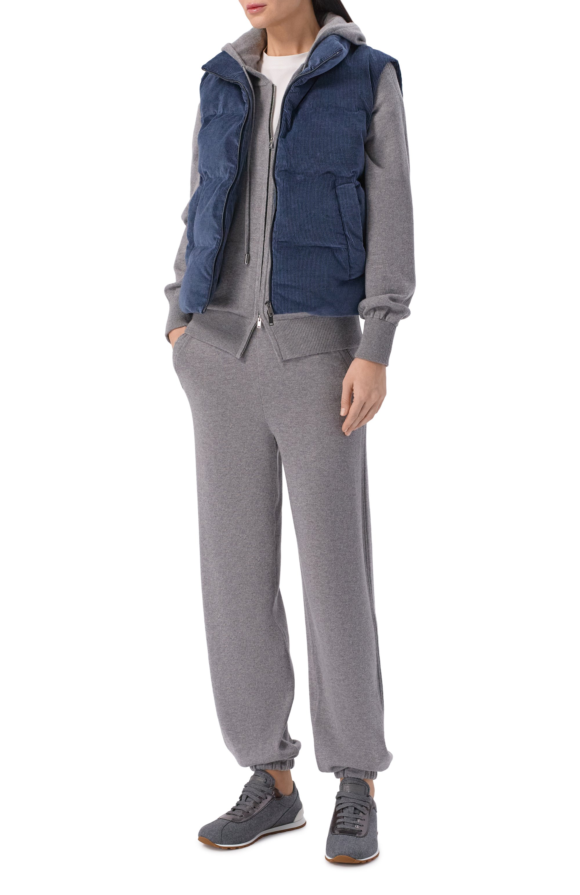 Вельветовый пуховый жилет MVST, арт. M25.1MW.0015_CASHC0, фото 2