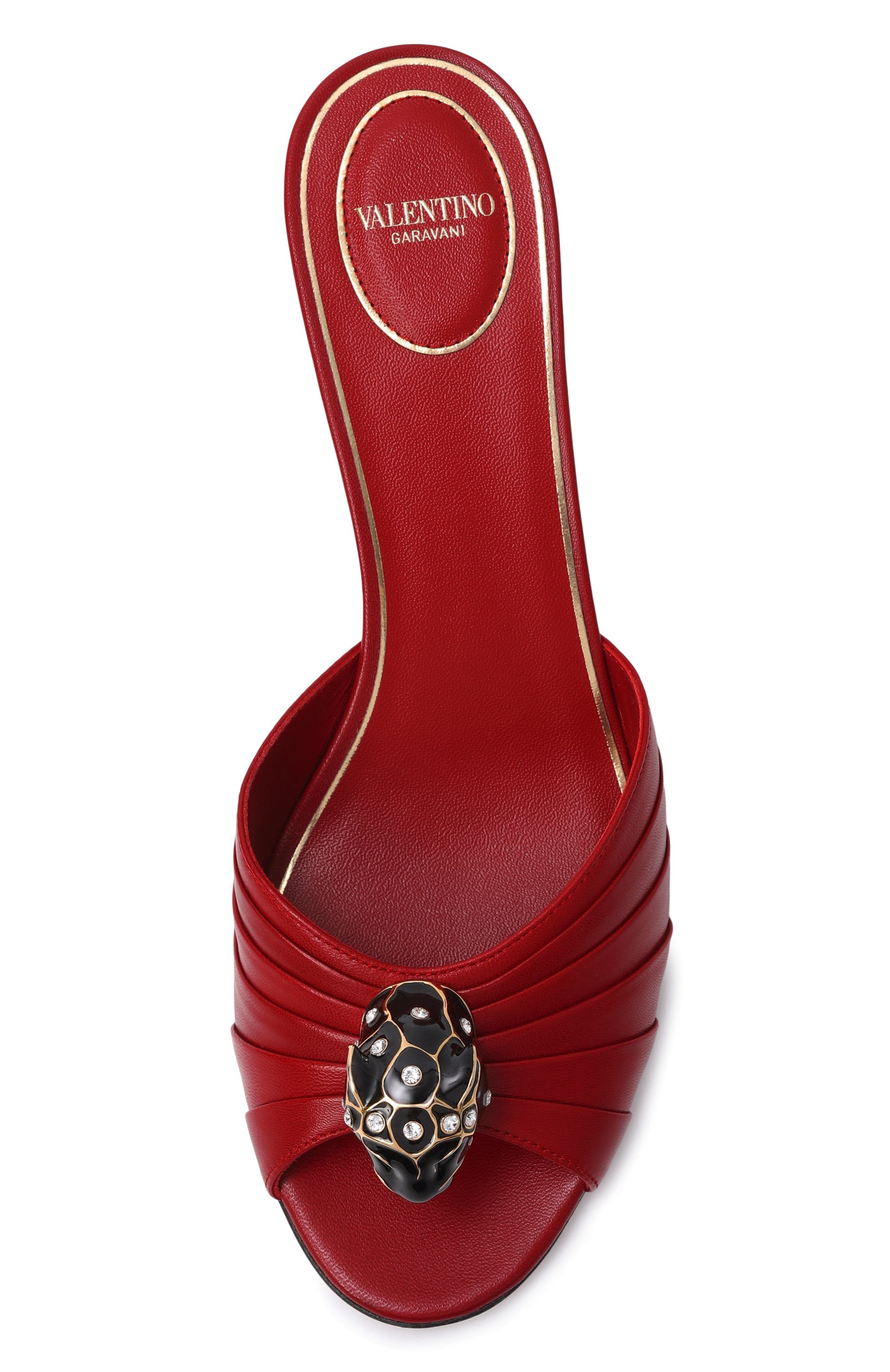 Кожаные мюли panthea 55 VALENTINO, арт. 8W2S0NG4/LIR, фото 6