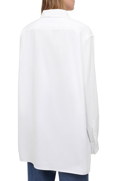 Хлопковая рубашка ACNE STUDIOS, арт. CB0029/W, фото 4