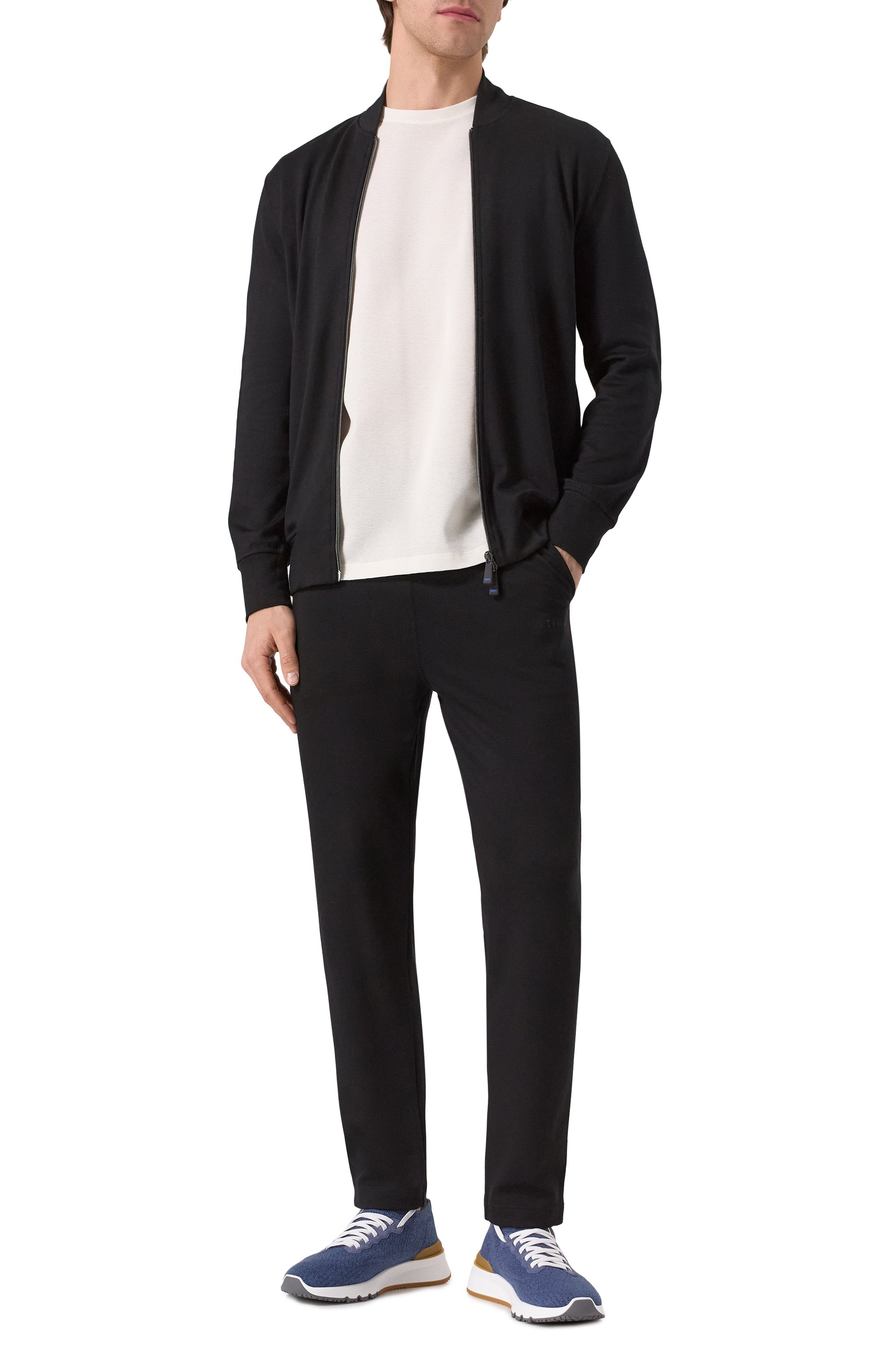 Текстильные кроссовки BRUNELLO CUCINELLI, арт. MZUPMS0252, фото 2