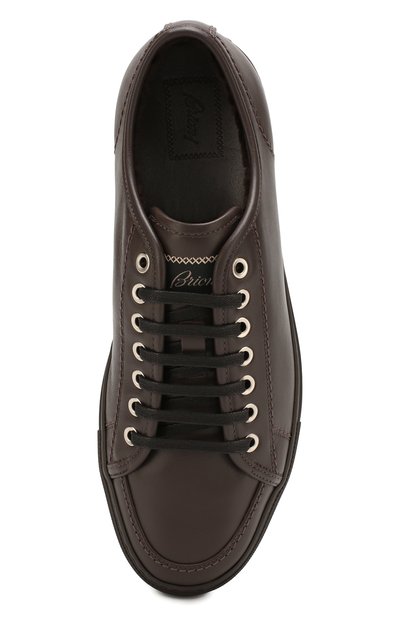 Кожаные кеды BRIONI, арт. QHH40L/P9730, фото 5