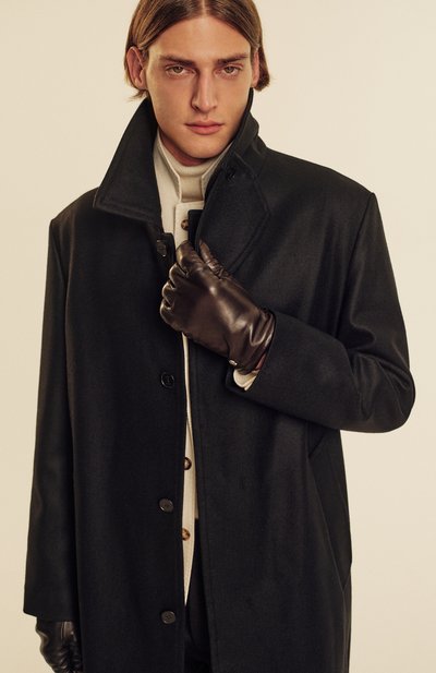 Кожаные перчатки MOSCHINO, арт. 60071/M5814, фото 5