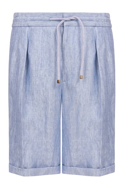 Мужские льняные шорты BRUNELLO CUCINELLI, арт. MH251U0020