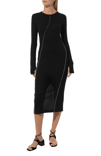 Хлопковое платье HELMUT LANG, арт. N05HW604, фото 3