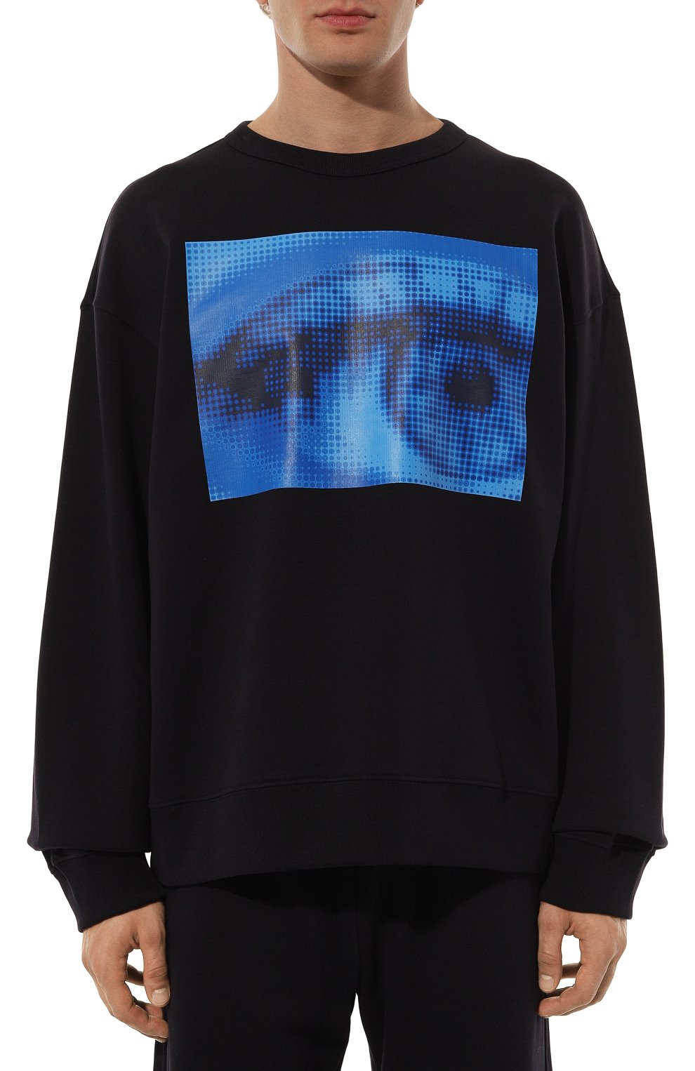 Хлопковый свитшот DRIES VAN NOTEN, арт. 242-021166-9610, фото 3