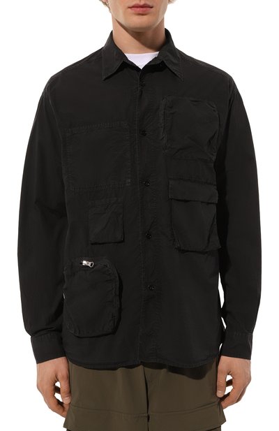 Хлопковая рубашка MM6, арт. SH0DT0013/S52921, фото 3