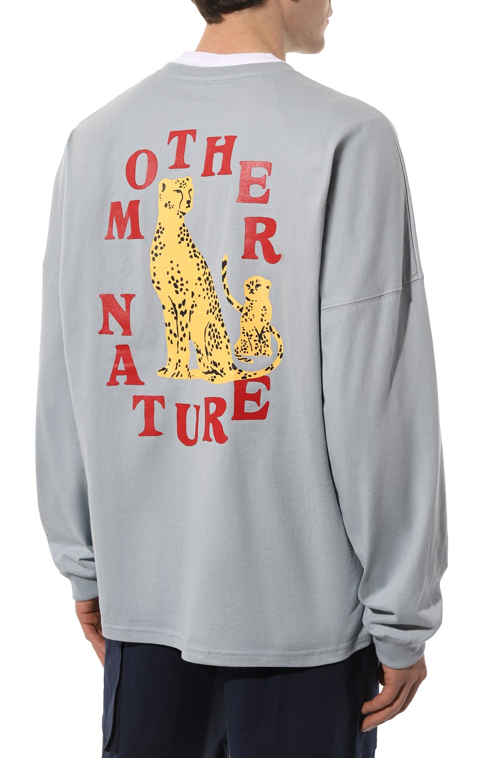 Хлопковый лонгслив TEE LIBRARY, арт. TC0L-37-SB, фото 4