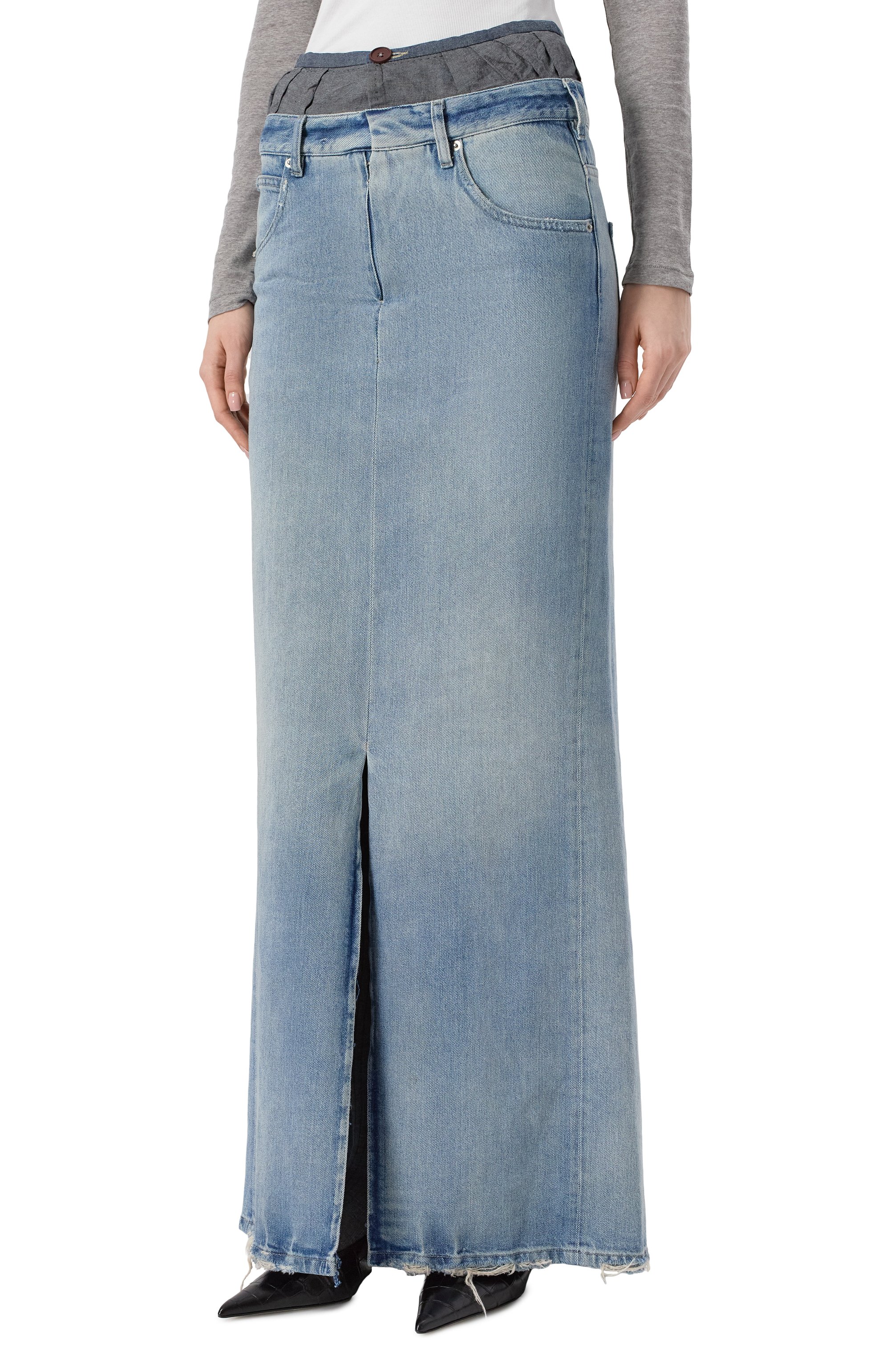 Джинсовая юбка MAISON MARGIELA, арт. S51MI0006/S30383, фото 3