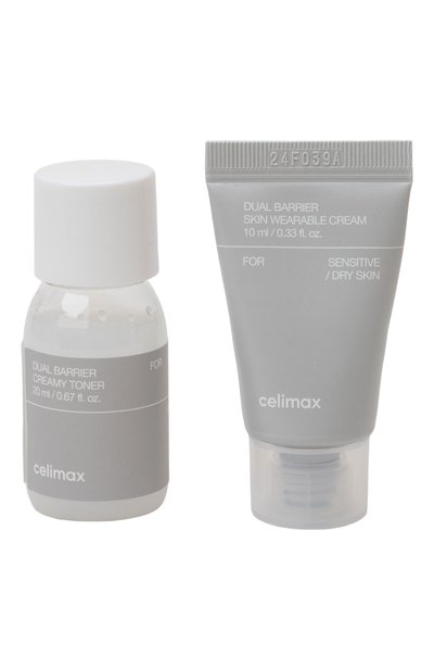 Мужского набор уходовых средств dual barrier trial kit (20+10ml) CELIMAX, арт. 8809606852332