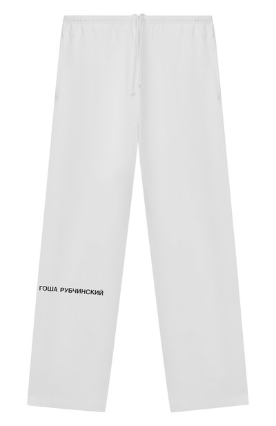 Хлопковые брюки ГОША РУБЧИНСКИЙ, арт. SWP_0301_WHITE