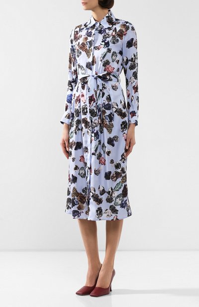 Платье с поясом VICTORIA, VICTORIA BECKHAM, арт. 2419WDR000127A, фото 3