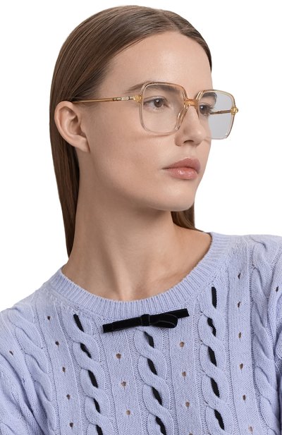 Оправа DIOR прозрачного цвета по цене 54850 руб., арт. MINI CD 0 S2I 6700, фото 2 Оправа DIOR, арт. MINI CD 0 S2I 6700, фото 2