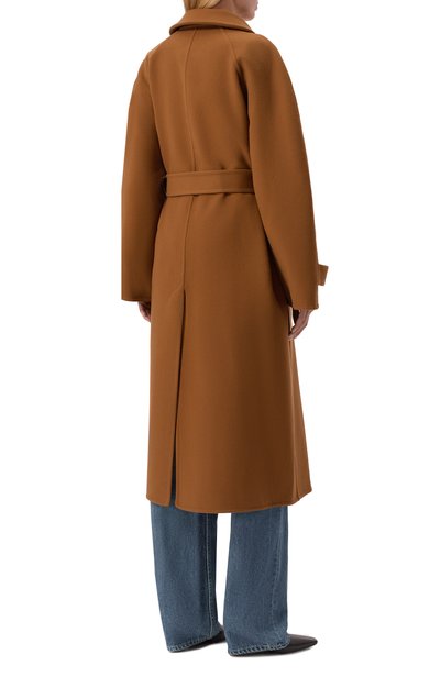 Пальто из шерсти и кашемира CELINE, арт. RM0600W52, фото 4
