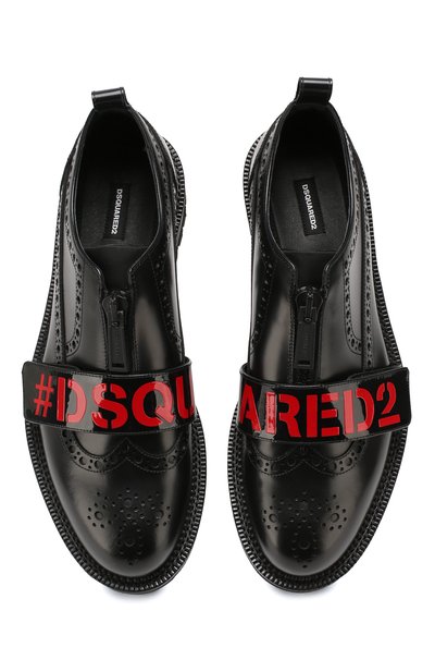 Кожаные ботинки DSQUARED2, арт. LUM0019 24901603, фото 5
