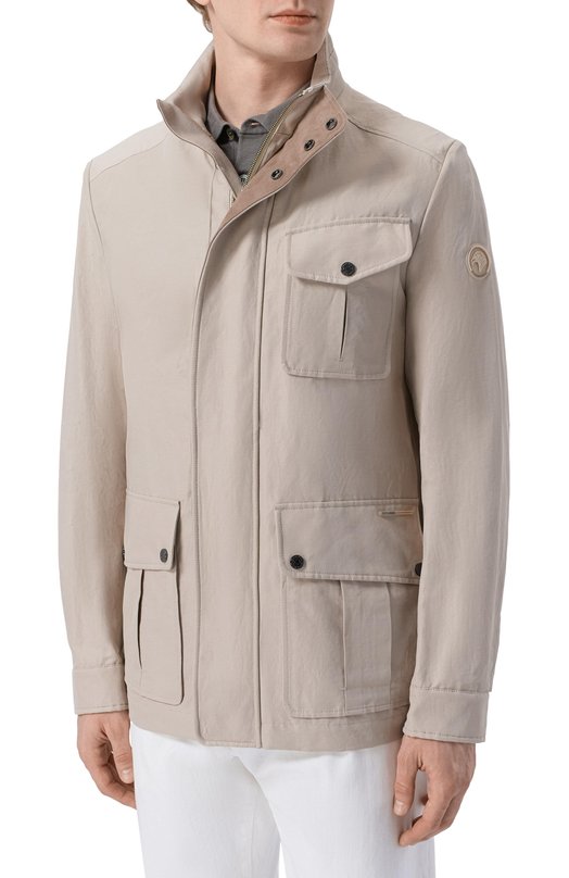 Куртка Stefano Ricci M6J6100012/LPCT1S_001 Бежевый  M6J6100012/LPCT1S_001 Фото 3