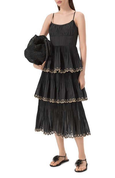 Кожаные сандалии rose LE SILLA, арт. 1219F020MTPPNEM, фото 3