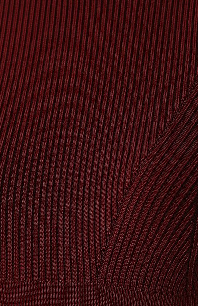 Платье из вискозы VICTORIA BECKHAM, арт. DR KNT 6706 PSS19 NEEDLE CHANGE SIG, фото 5