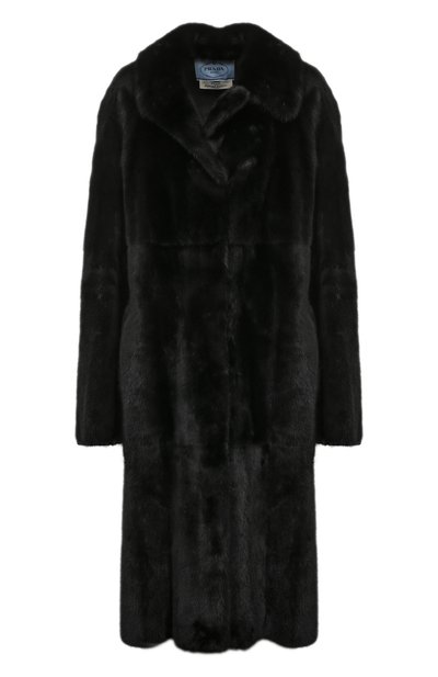 Женская шуба из норки PRADA, арт. 166543-L89-F0002-211