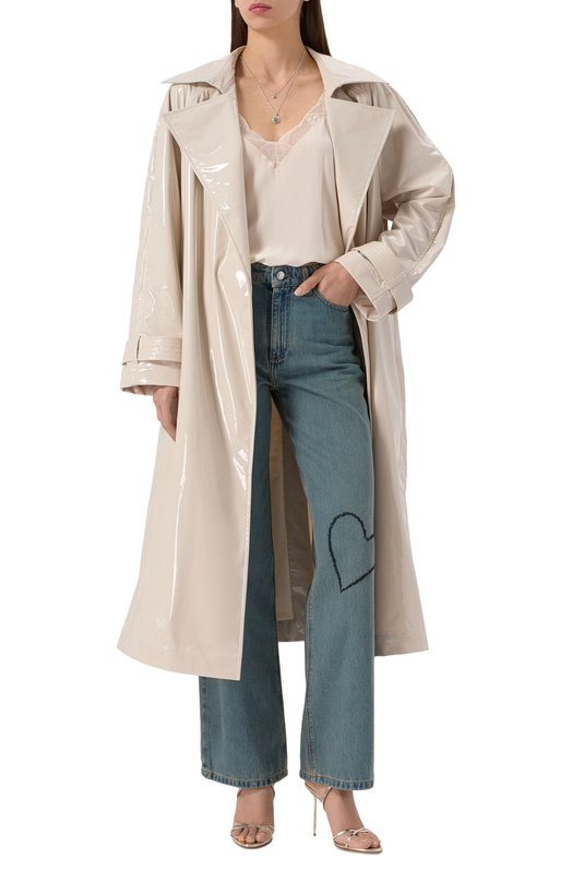 Шелковый топ Zadig and Voltaire WWCR00014 Кремовый  WWCR00014 Фото 2
