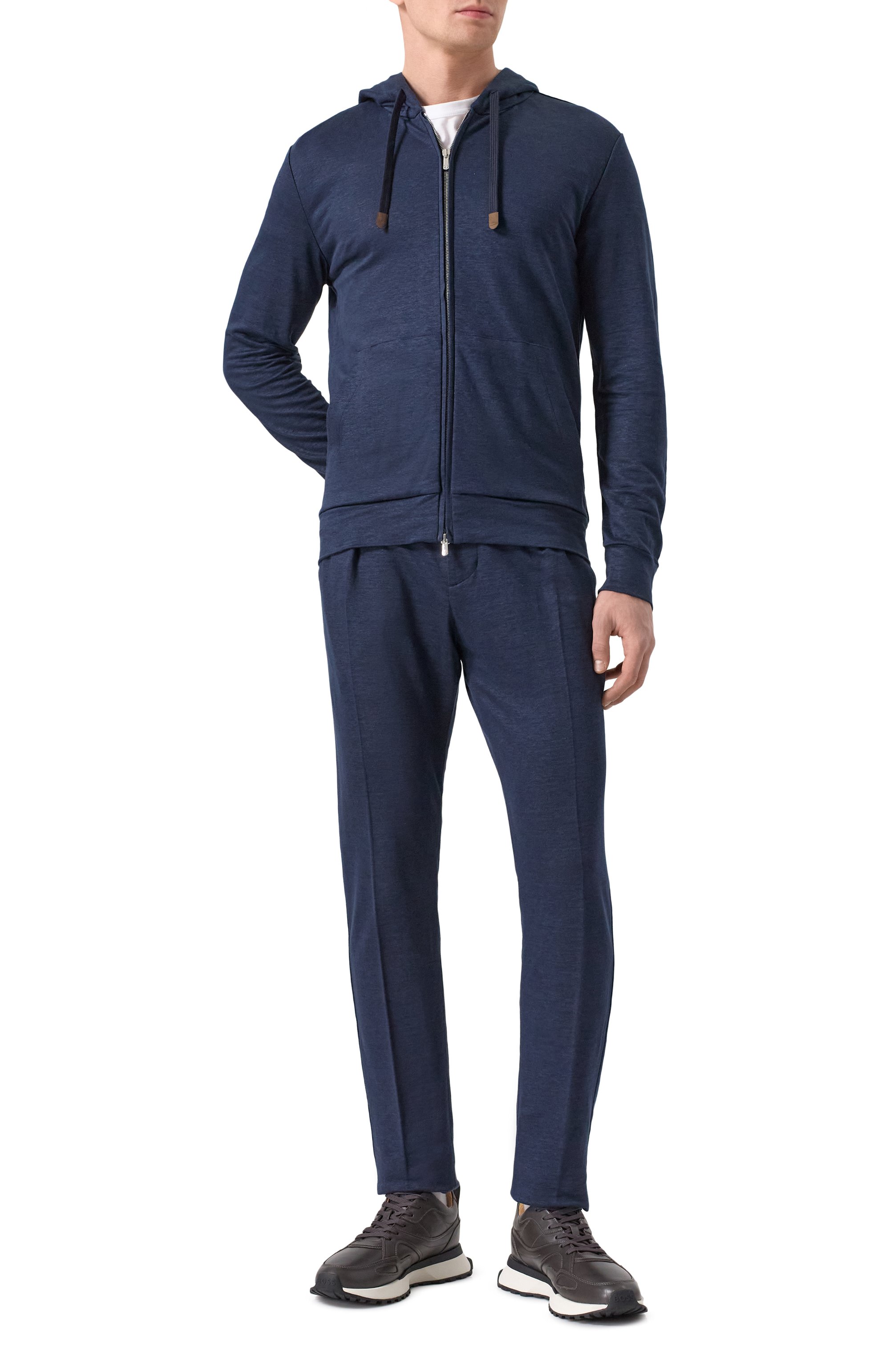 Кожаные кроссовки johan BOSS, арт. 50536486, фото 2