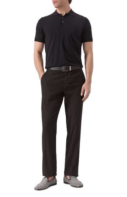 Мужские кожаные лоферы DOLCE & GABBANA, арт. A50687/A9M51